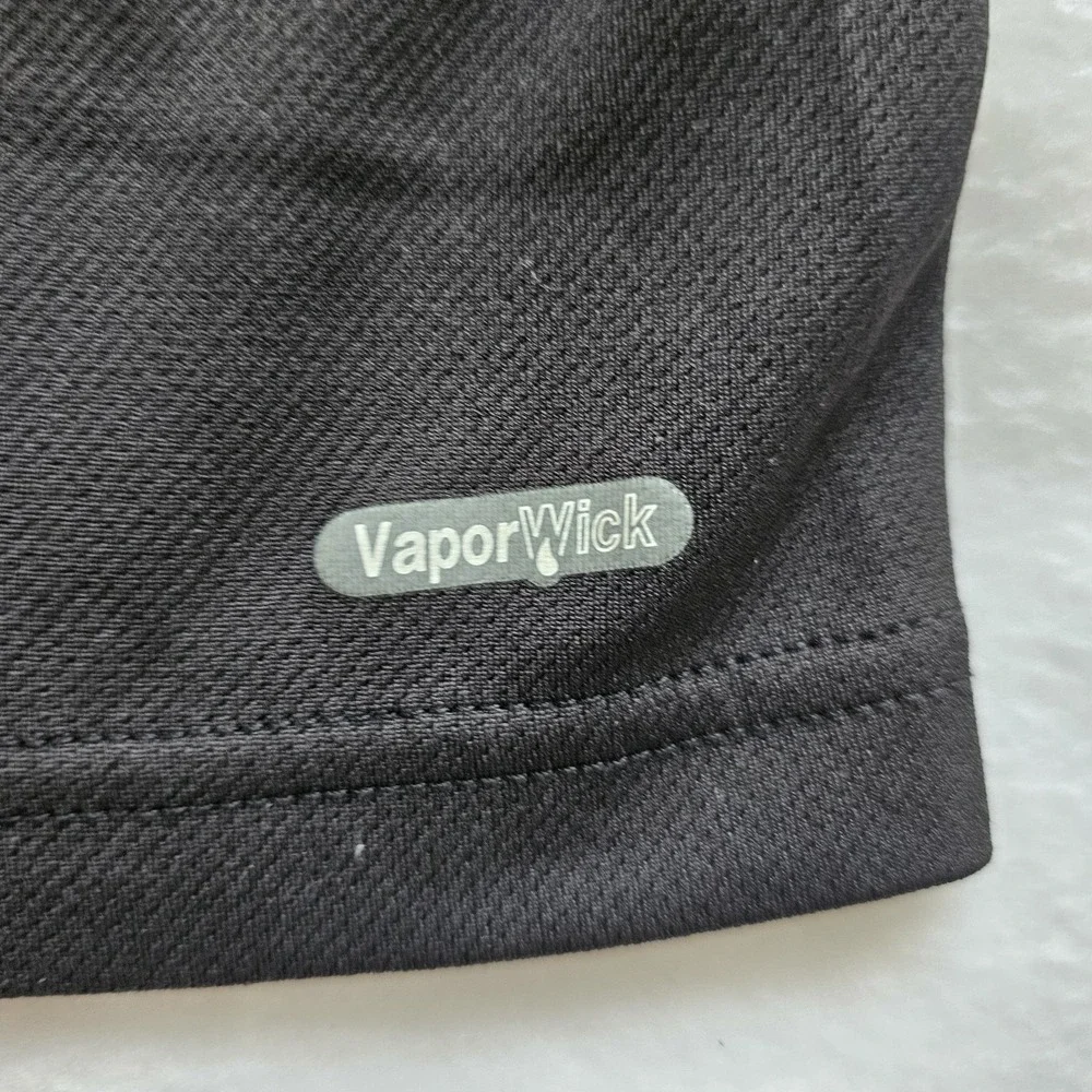 Mens M North Face VaporWick T-Shirt BlackGray Athletic‎ Performance Quick Dry